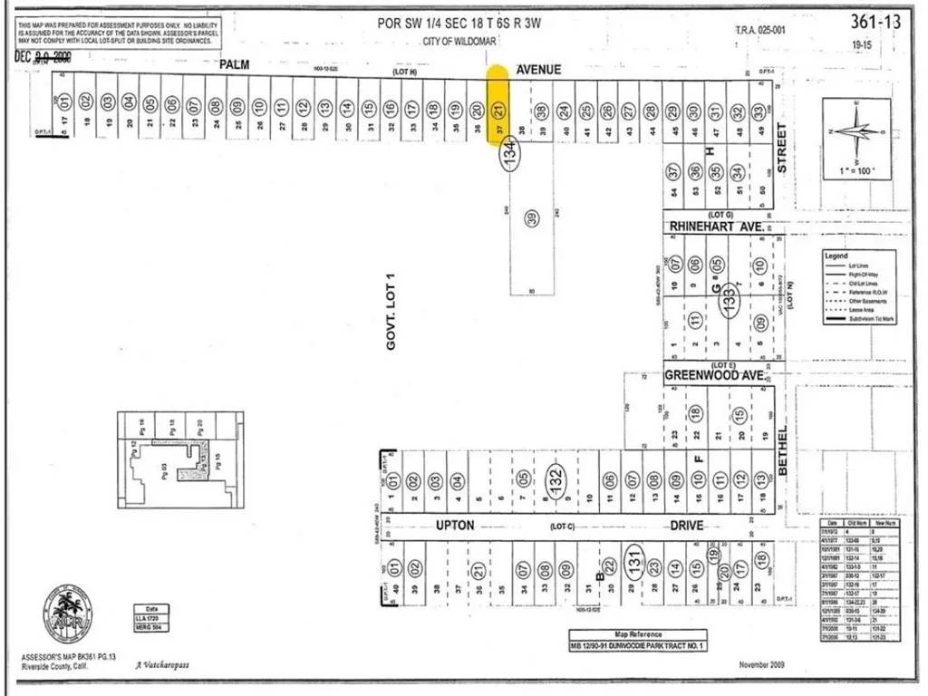 Wildomar, CA 92595,0 Palm Ave