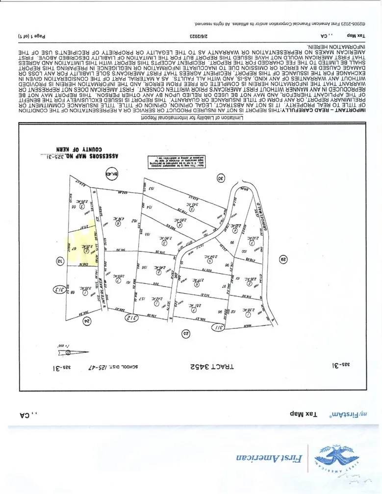 Tehachapi, CA 93581,0 INTERLAKEN