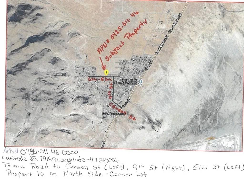 Trona, CA 93562,46 Elm