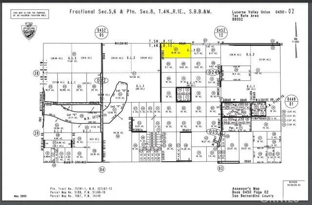 Lucerne Valley, CA 92356,0 Locust Parcel #0450-024-01