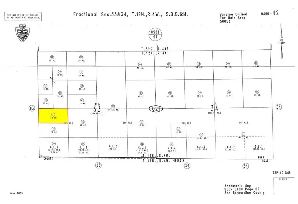 Hinkley, CA 92347,490021 Lockhart Ranch