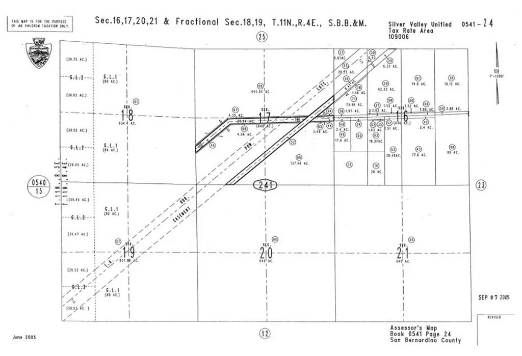 Newberry Springs, CA 92365,0 Powerline