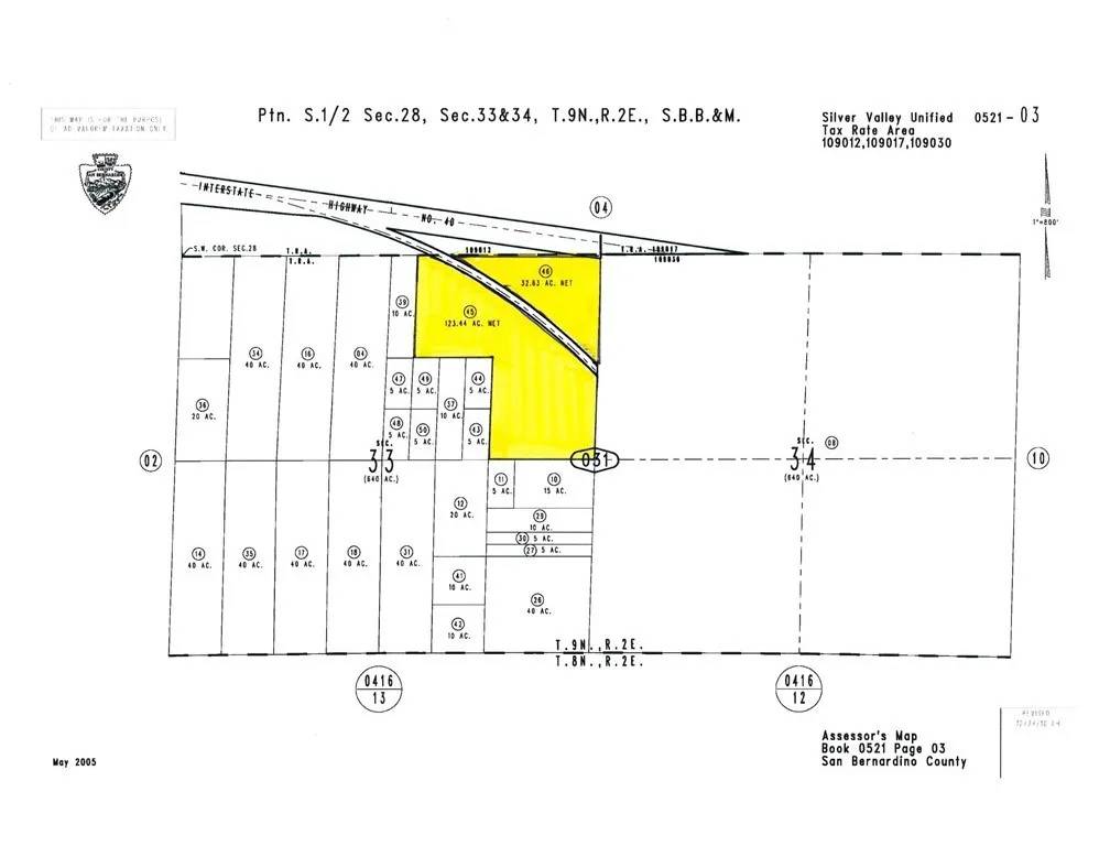 Daggett, CA 92327,0 No Street Name