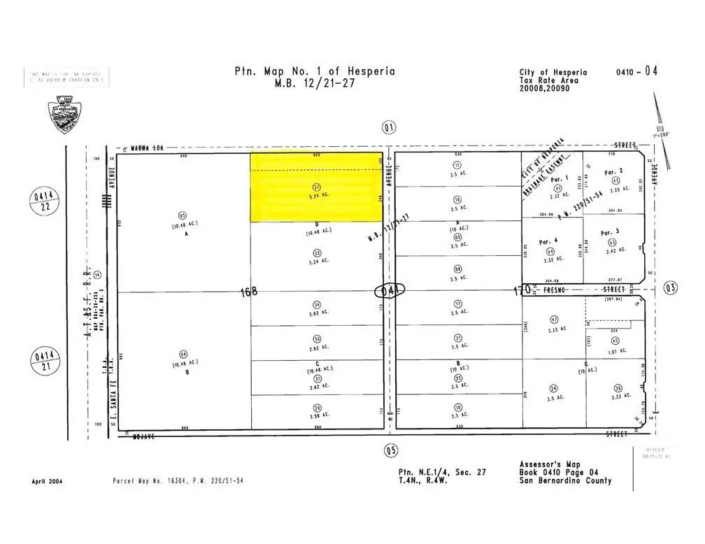 Hesperia, CA 92345,0 C Ave & Mauna Loa St.