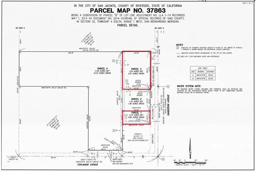 San Jacinto, CA 92582,0 Sanderson Avenue