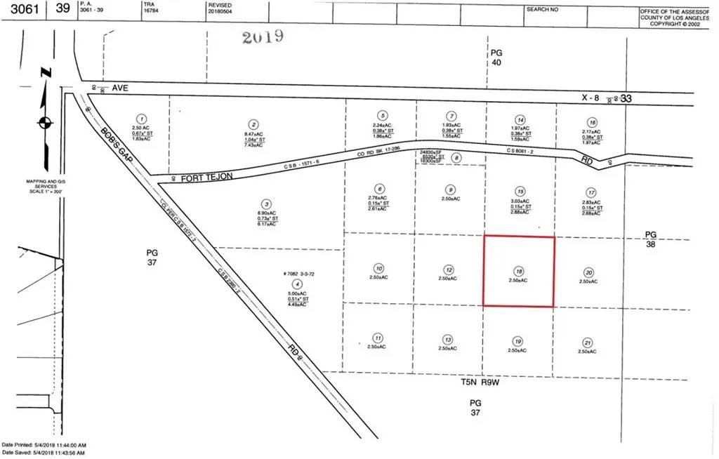 Llano, CA 93544,0 Bobs Gap