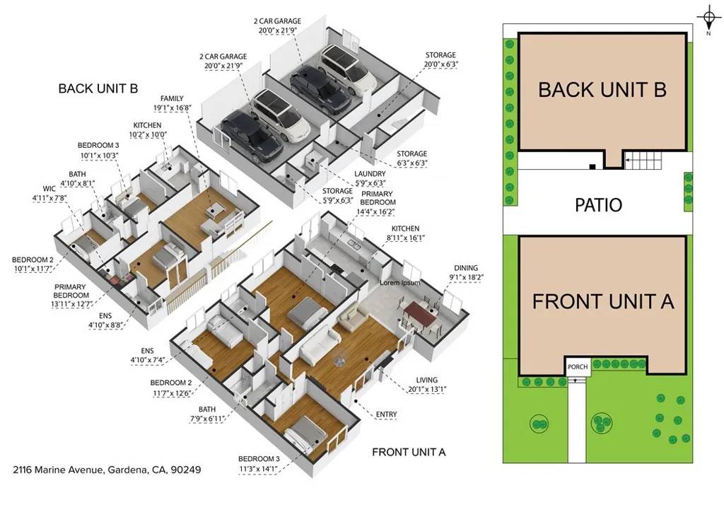 Gardena, CA 90249,2116 Marine Avenue