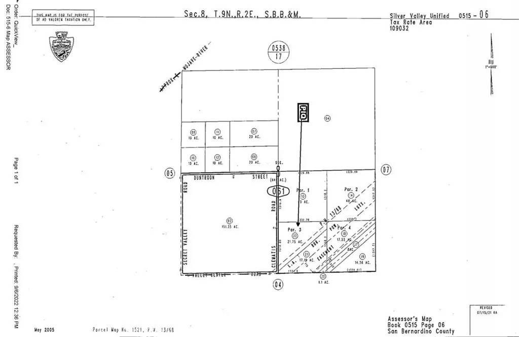 Barstow, CA 92365,0 Valley Center Rd