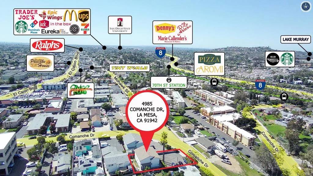 La Mesa, CA 91942,4985 Comanche Drive