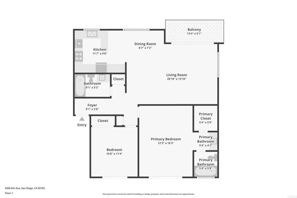 San Diego, CA 92103,4260 6Th Avenue