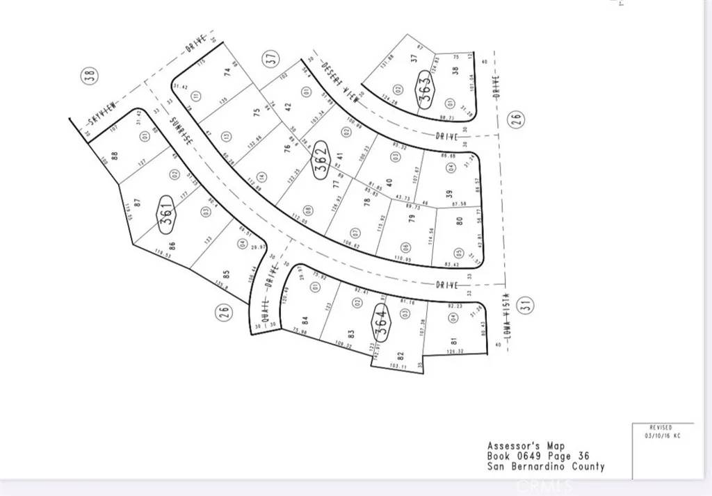 Needles, CA 92363,0 lot 82 on Sunrise DR.