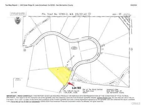 Lake Arrowhead, CA 92352,246 Cedar Ridge