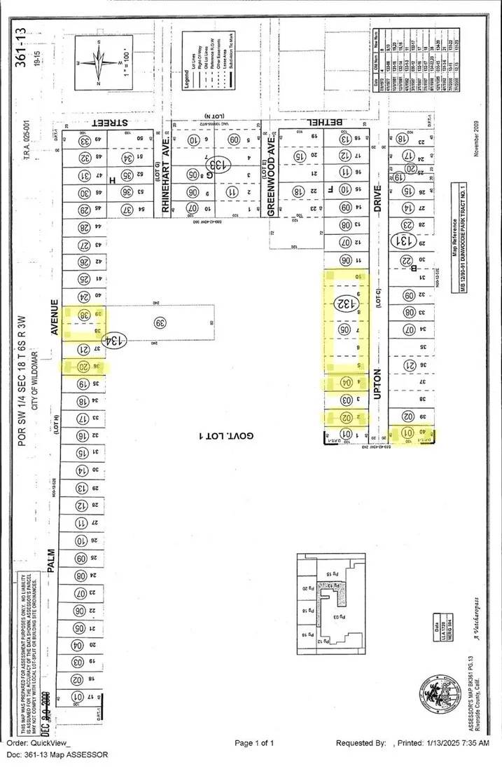 Wildomar, CA 92595,0 Upton