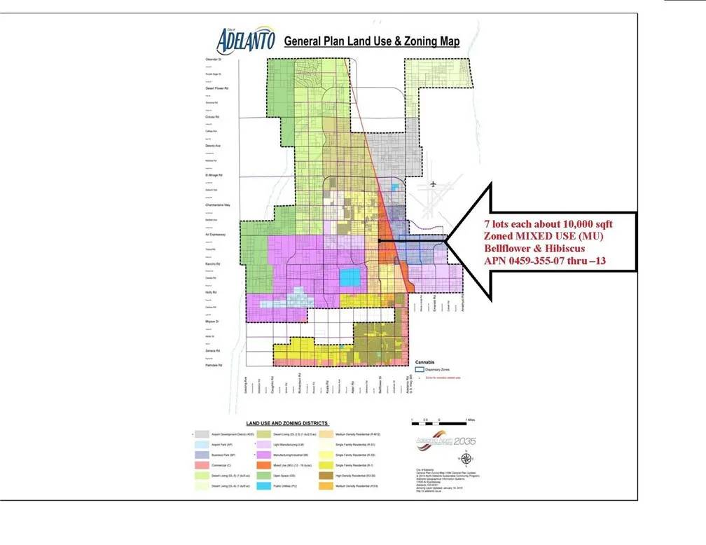 Adelanto, CA 92301,0 Bellflower & Hibiscus 7 lots