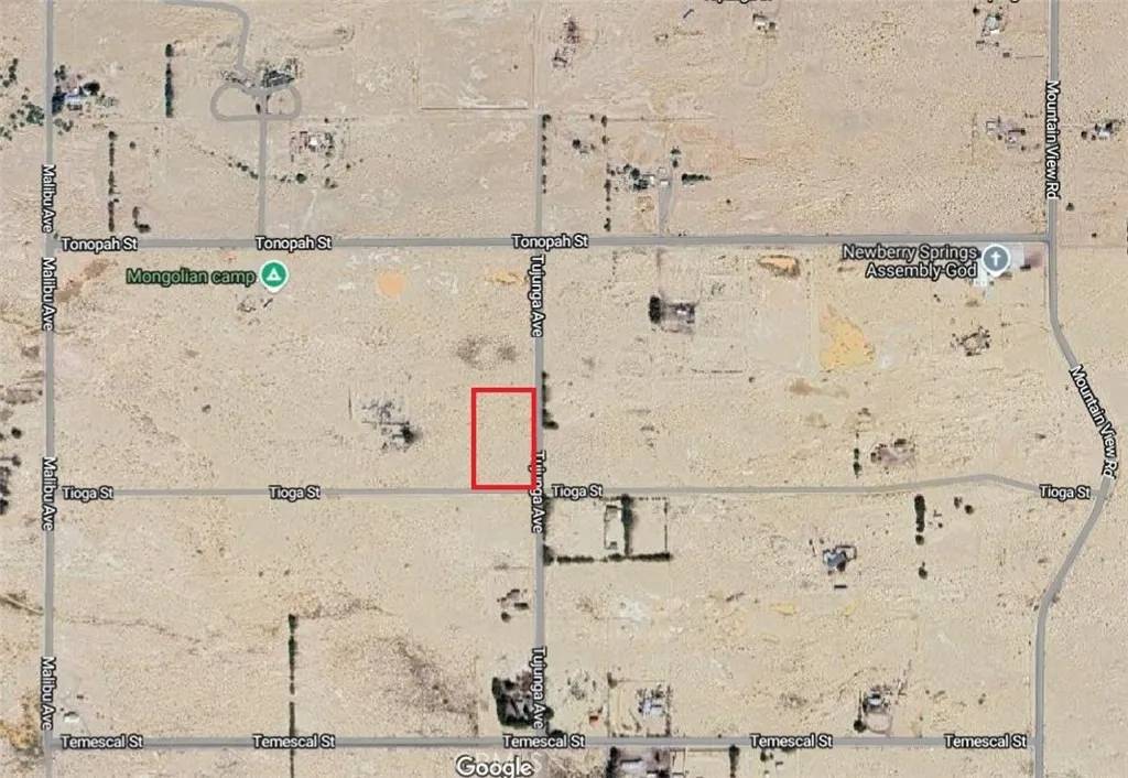 Newberry Springs, CA 92365,0 Tujunga Ave. & Tioga Ave.