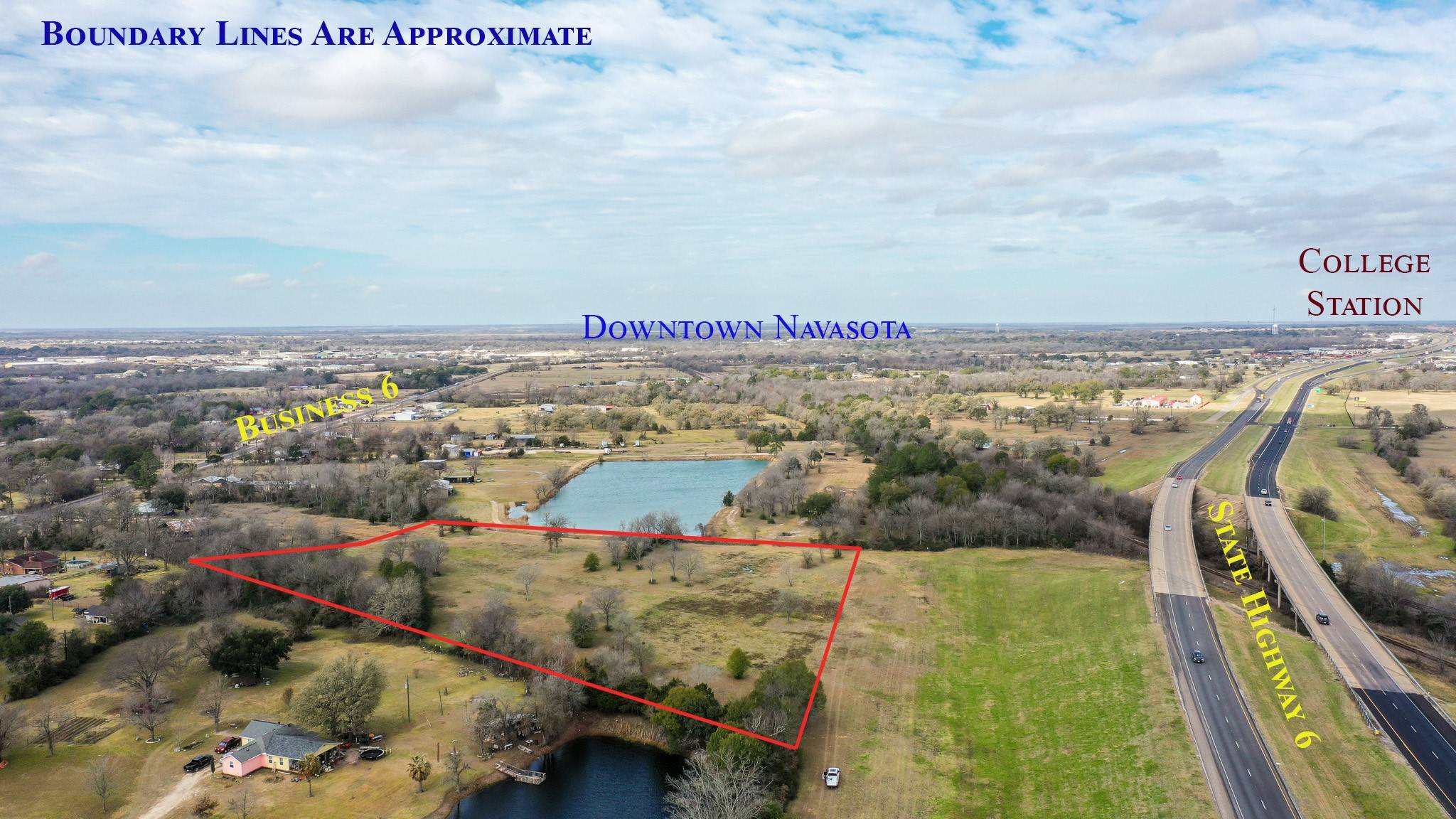 Navasota, TX 77868,6.675 Acres SH 6 S