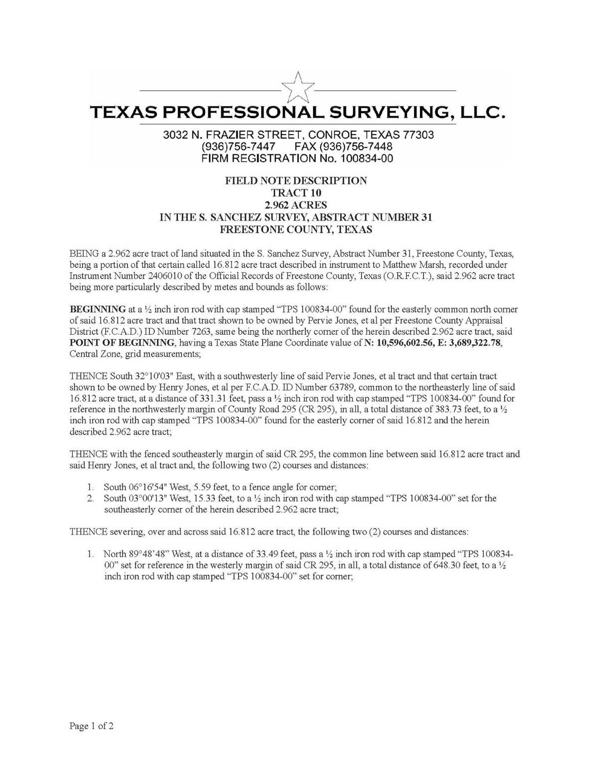 Oakwood, TX 75855,Tract 10 FCR 295