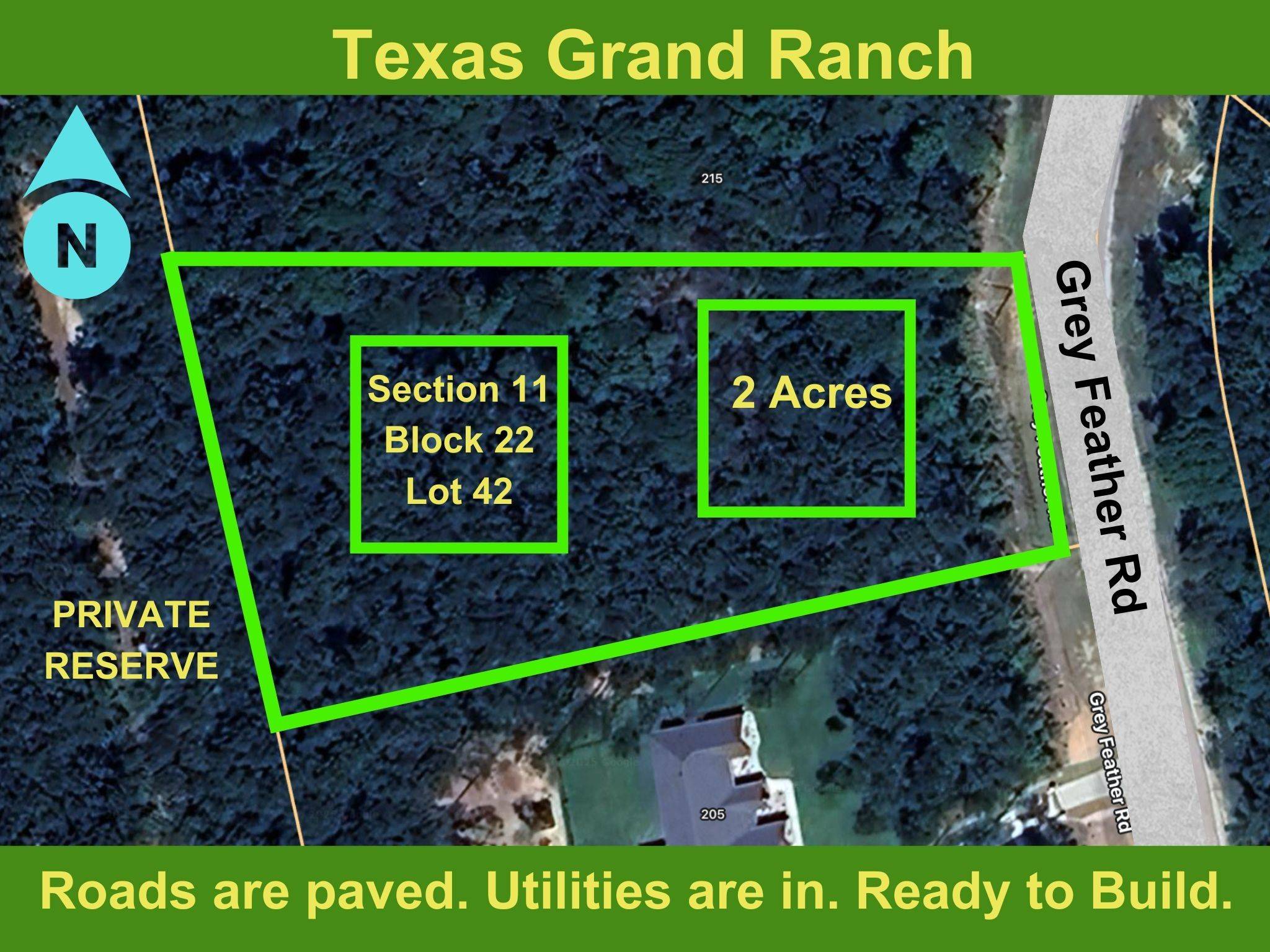Huntsville, TX 77340,11-22-42 Grey Feather RD