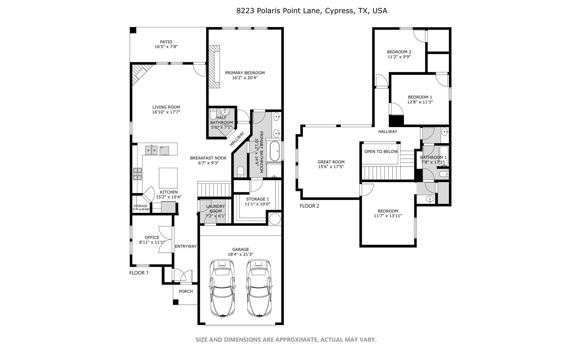 Cypress, TX 77433,8223 Polaris Point LN