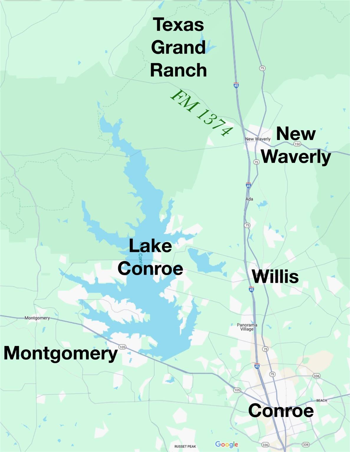 New Waverly, TX 77358,13-21-73 Wagon Pass DR