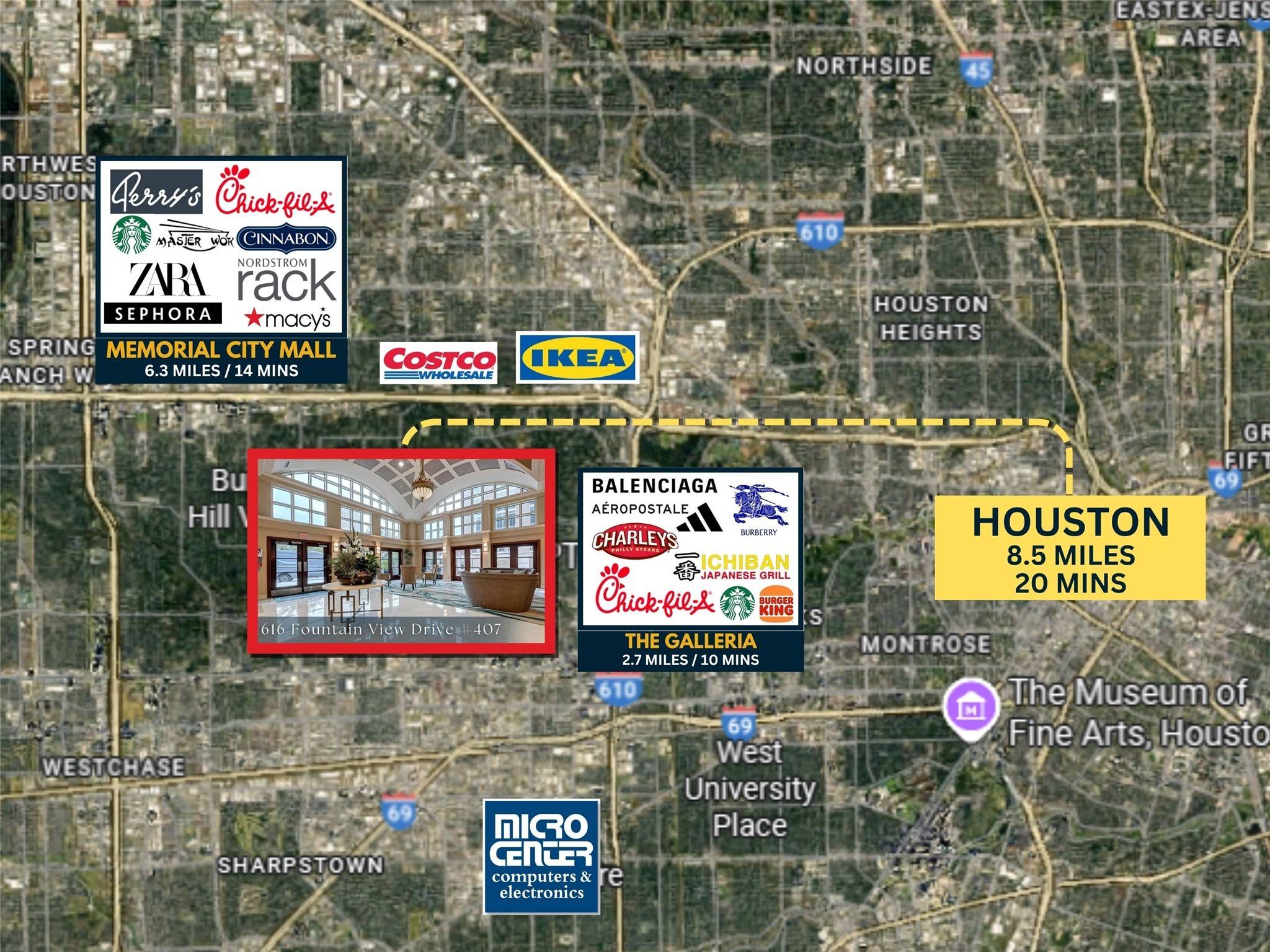 Houston, TX 77057,1616 Fountain View DR #407