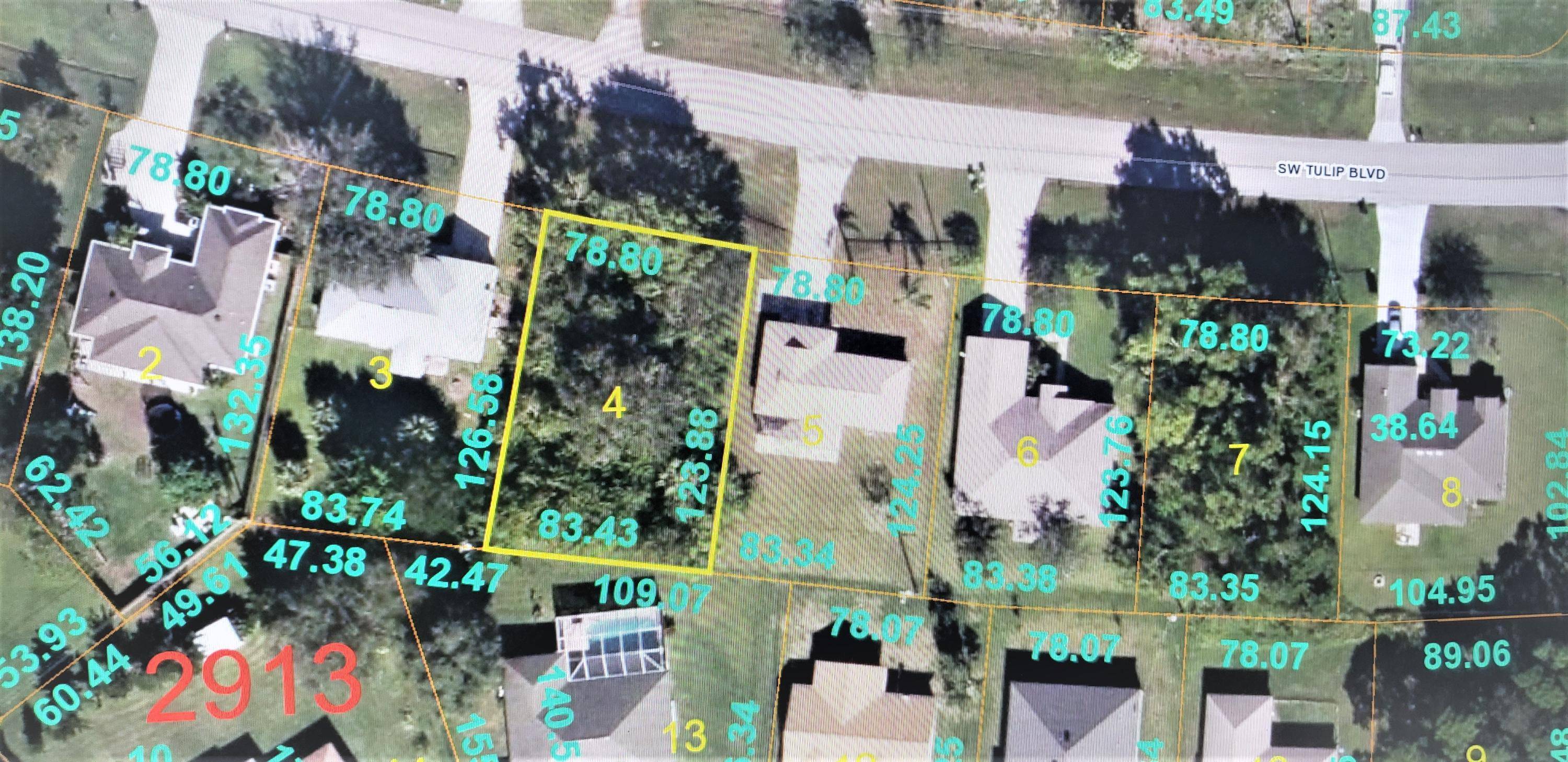 Port Saint Lucie, FL 34953,Lot 4 SW Tulip Sw BLVD