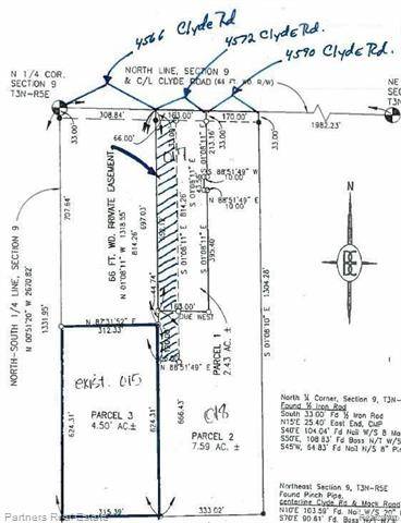 Oceola Twp, MI 48855,Parcel 3 Clyde RD