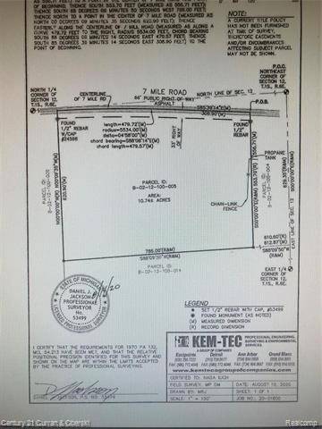 Northfield Twp, MI 48178,0000 SEVEN MILE RD