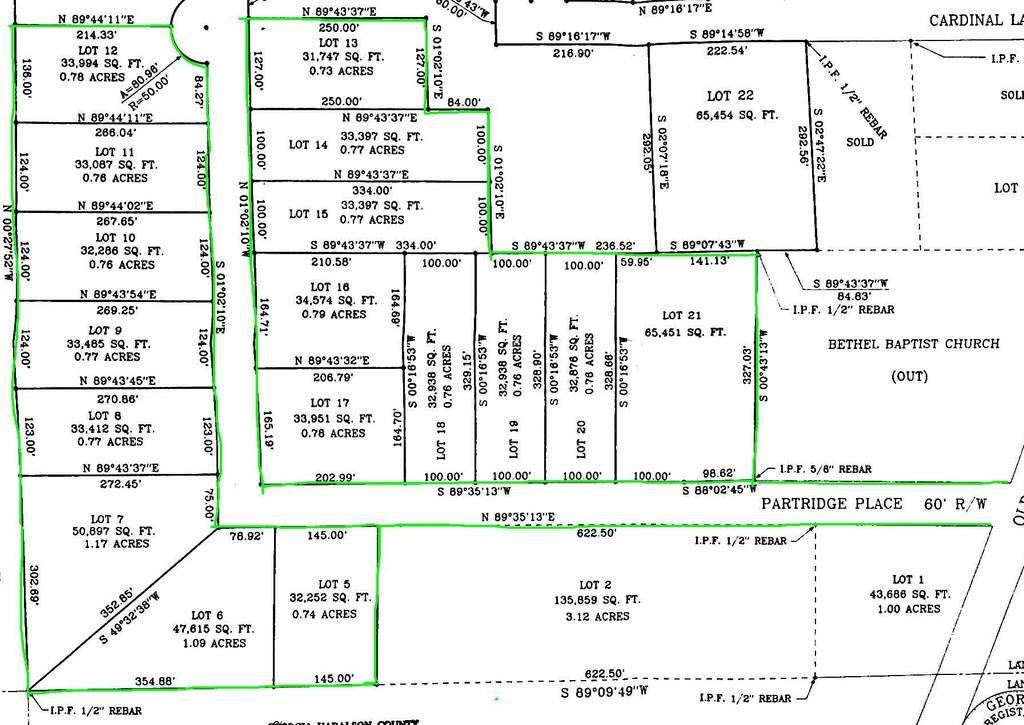 Bremen, GA 30110,0 Partridge PL