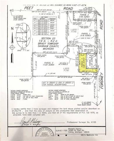 Brady Twp, MI 48649,S FORDNEY ROAD