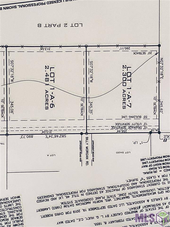 Prairieville, LA 70769,Lot 1-A-6 BILL MORGAN RD