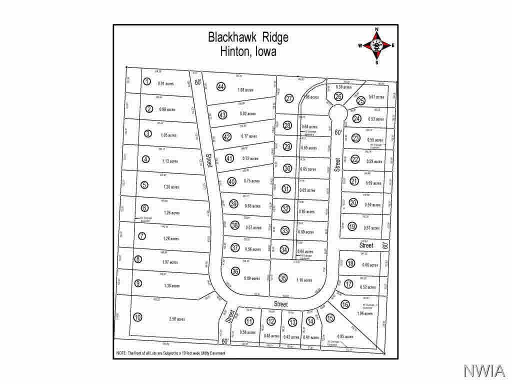 Hinton, IA 51024,LOT 25 BLACKHAWK RIDGE