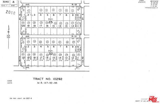 Littlerock, CA 93543,0 Vac/Ave R14/132 Ste