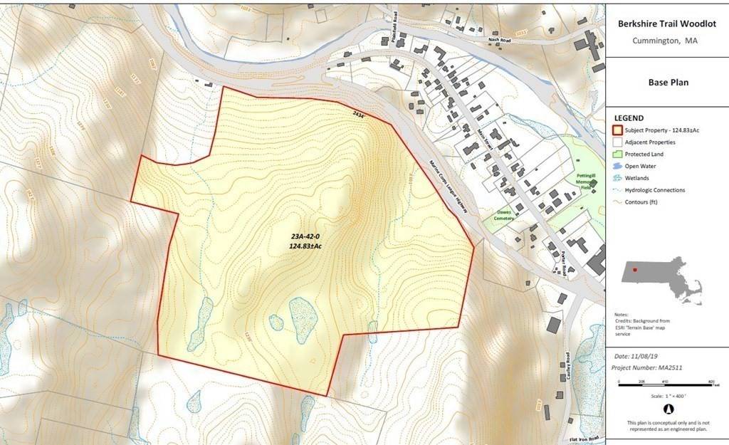 Cummington, MA 01026,0 Berkshire Trail (Rt 9)
