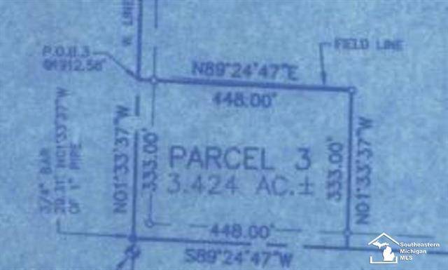 Ida Twp, MI 49270,00 WELLS RD PARCEL 3