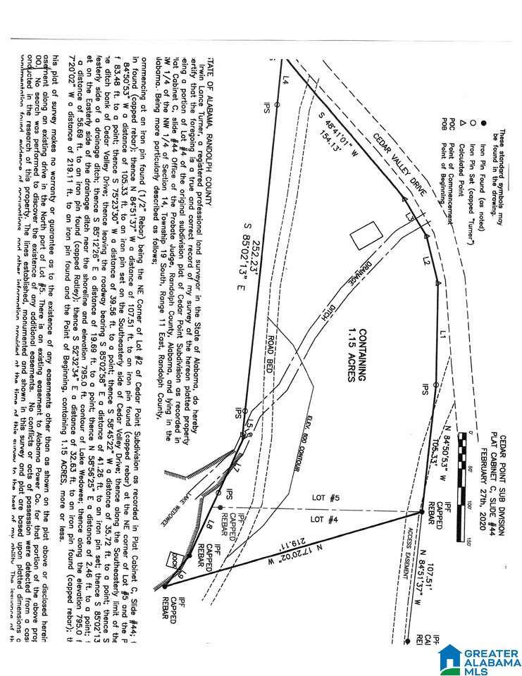 Wedowee, AL 36278,CEDAR VALLEY DRIVE #5