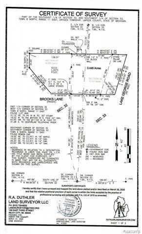 Dryden Twp, MI 48428,00 LAKE GEORGE RD