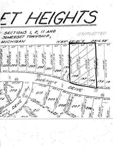 Somerset, MI 49281,196,197, Northmoor Drive